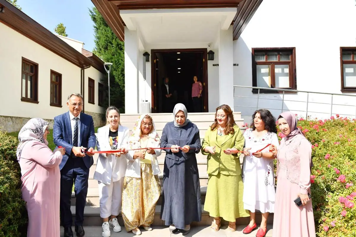 Ulucanlar'da yazmacılık sergisi açıldı