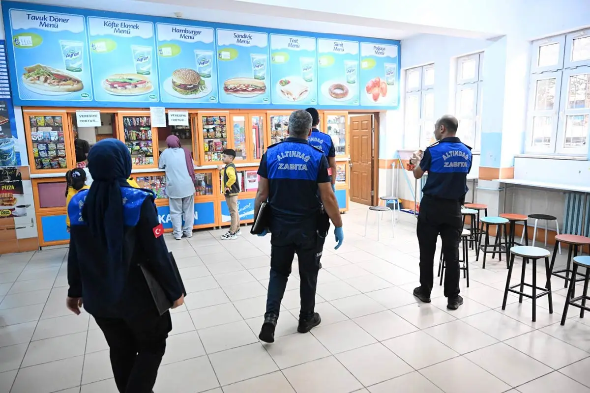 Altındağ’da okul kantinlerine sıkı denetim
