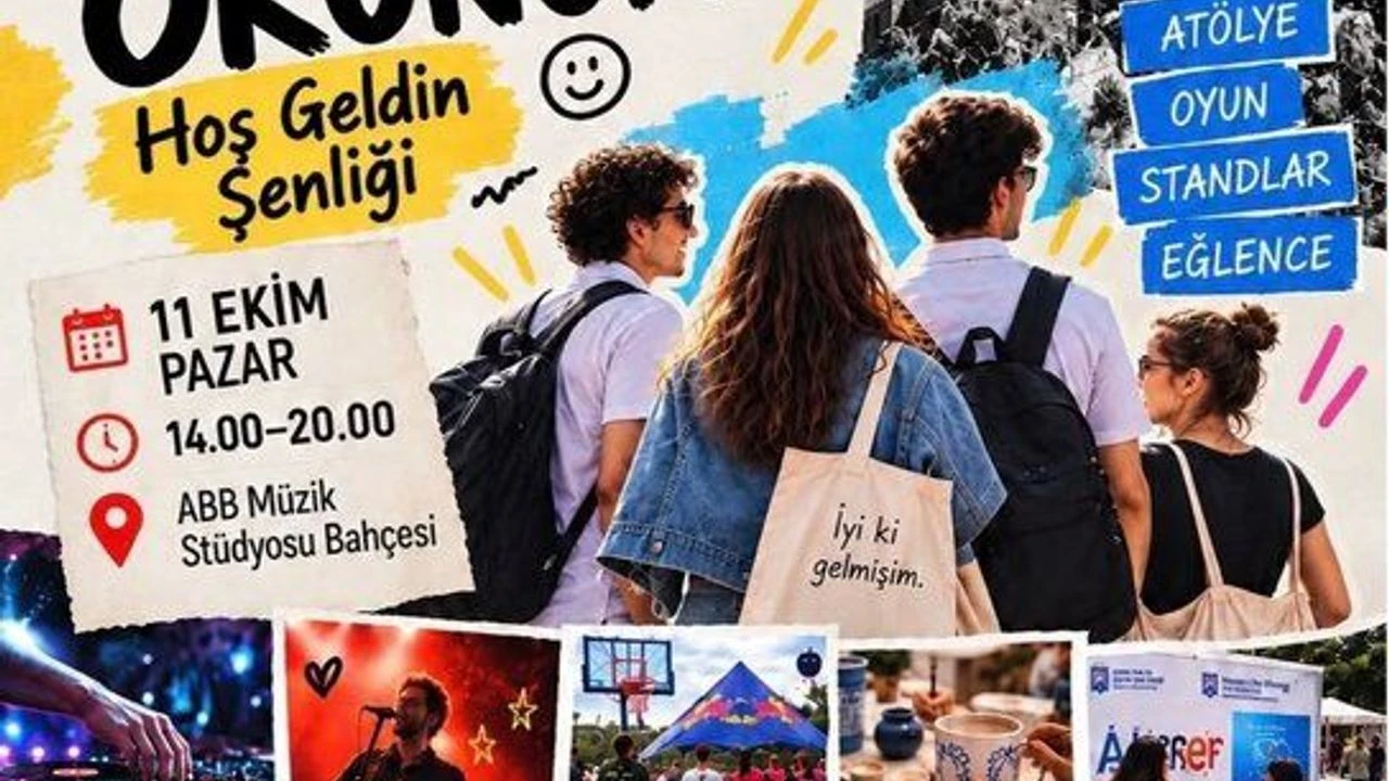 Ankara Büyükşehir Belediyesi'nden Üniversite Öğrencilerine Hoş Geldin Şenliği