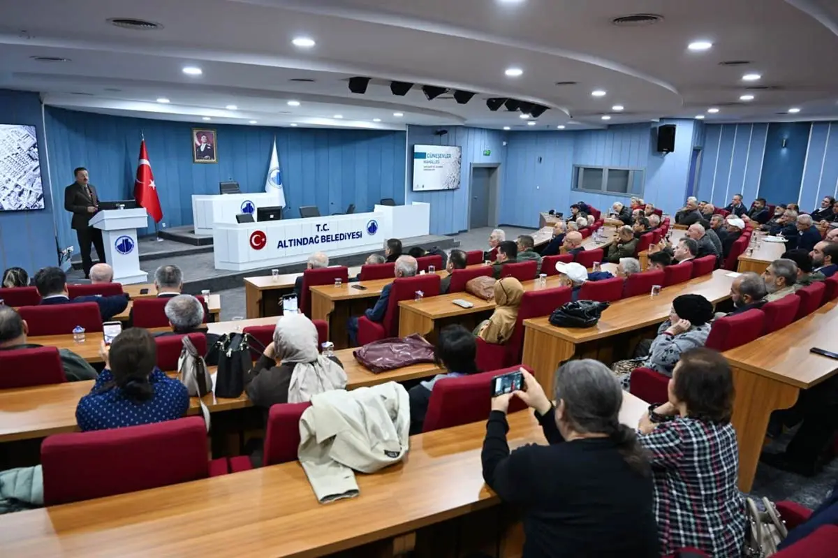 Altındağ'da kentsel dönüşüm toplantısı yapıldı