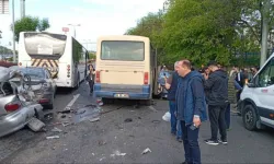 Ankara'da zincirleme kaza: 14 kişi yaralandı!