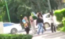 Mamak'ta kızlar arasında kavga