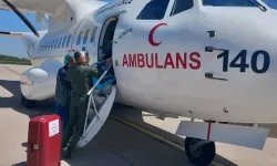 Hava Kuvvetleri ambulans uçağından hayat kurtaran nakil