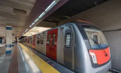 Ankara'da metro istasyonunda çalışma!