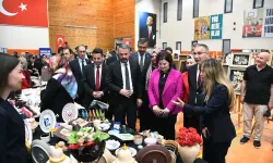 El emeği göz nuru ürünler Pursaklar’da sergilendi