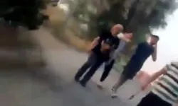 Yenimahalle'deki parkta baltalı tehdit
