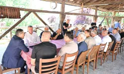 Başkan Tiryaki’den şehit babalarına vefa ziyareti