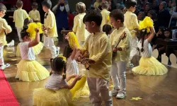 Sincan'da miniklerin mezuniyet sevinci