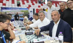 Çubuk’ta uluslararası satranç heyecanı başladı