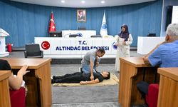 Altındağ Belediyesi Personellerine İlk Yardım Eğitimi Verildi