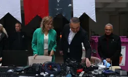 Çankaya Belediyesi çalışanlarından geri dönüşüme destek