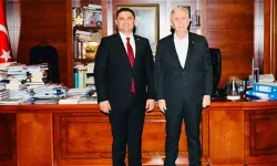 Mustafa Koçak'tan Mansur Yavaş'a ziyaret!