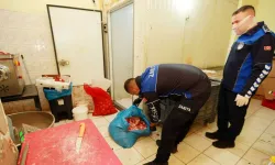 Yenimahalle'de merdiven altı köfte üretimi yapan imalathaneye baskın!