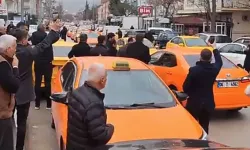 Ankara'da taksi şoförlerinden Martı TAG protestosu!