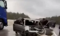 Ankara Kızılcahamam yolu Kurtboğazı mevkiinde kaza