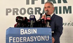 TÜBAF iftarında Basın Mensupları ve Siyasiler Buluştu