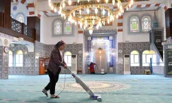 Altındağ'ın camileri bayram namazı için hazır