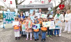 Çankaya’da Dünya Su Günü etkinliğinde çocuklardan su çağrısı