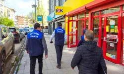 Altındağ’da zincir marketlere zabıta denetimi
