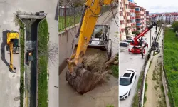 Beypazarı’nda yaz öncesi kanal temizliği çalışmaları başladı