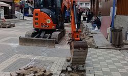 Nallıhan'da Bursa Caddesi'ndeki Çalışmalar 3 Hafta Sürecek