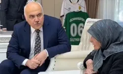 Kızılcahamam’da şehit annesi ziyareti duygusal anlara sahne oldu