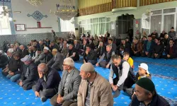 Beypazarı'nda vatandaşlar yağmur ve şükür duası yaptı