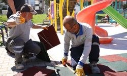 Mamak’ta Parklar Çocuklar için Yenileniyor