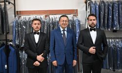 Altındağ'da damat adaylarına damatlık hediyesi
