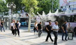 Kızılay'ı serinletmek için yüksek basınçlı serinletme sistemi kuruldu