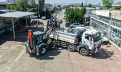 Şaşmaz oto sanayide kapsamlı temizlik çalışması yapıldı