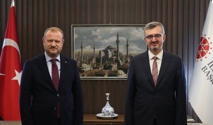 İletişim Başkanı Duran, RTÜK Başkanı Daniş ile bir araya geldi