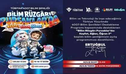 Pursaklar’da ''TÜBİTAK 4007 Bilim Şenliği'' başladı