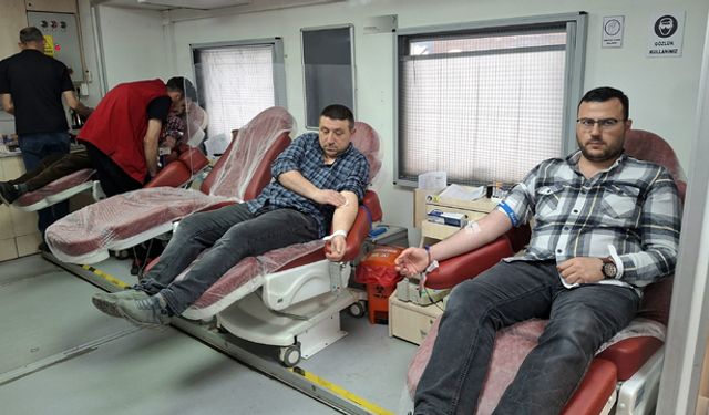 Beypazarlılardan kan bağışı duyarlılığı