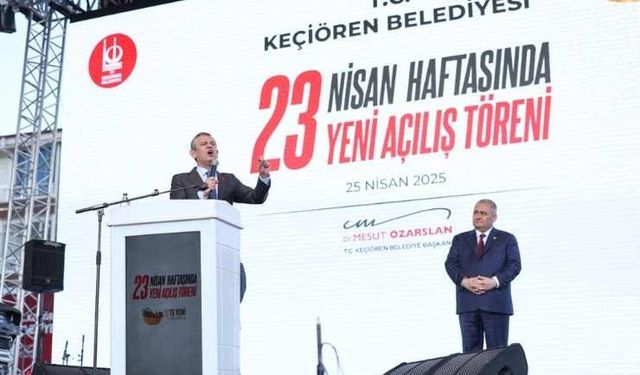Keçiören'de 23 yeni proje hayata geçirildi