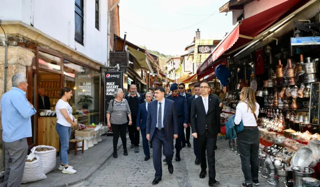 Ankara Valisi Şahin, Beypazarı'nda incelemelerde bulundu