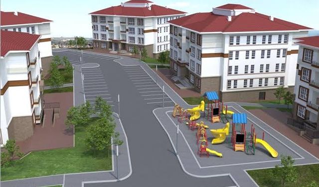 Yeni TOKİ evlerinin yeri beli oldu
