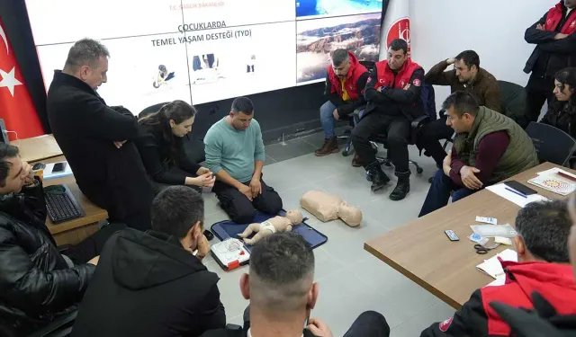 Keçiören Belediyesi'nde hayat kurtaran eğitim