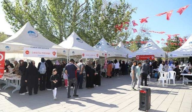 Çubuk'ta hayır kermesi açıldı
