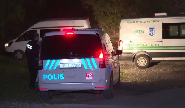 Çankaya'da dere yatağında cinayet