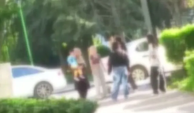 Mamak'ta kızlar arasında kavga