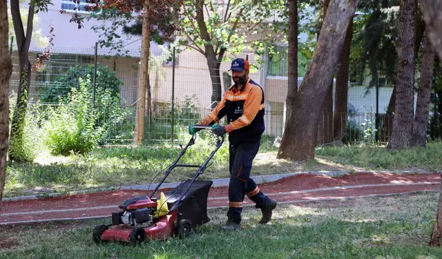 Çankaya'da yeşil parklar için yoğun mesai