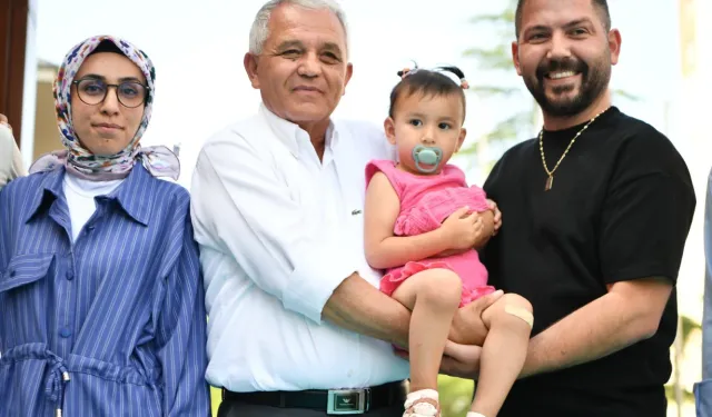 Mamak Belediye Başkanı Şahin, SMA'lı bebeği unutmadı!