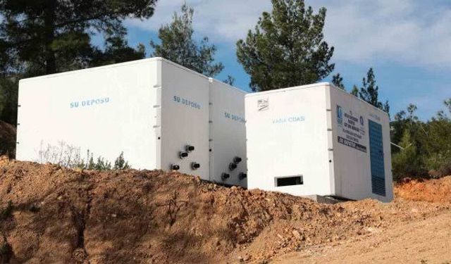 ABB'den Haymana ilçesine içme suyu deposu