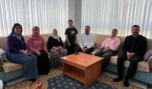 Bayramda şehit ailelerine anlamlı ziyaret!