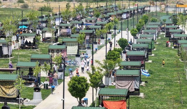 Sincan Park'ta mangal keyfi başladı!