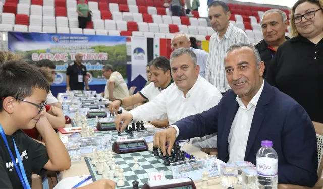 Çubuk’ta uluslararası satranç heyecanı başladı