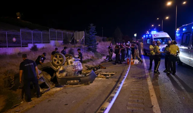 Etimesgut'ta feci kaza: 2 kişi öldü