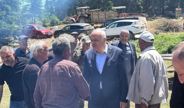 Kızılcahamam Ortaköy'de bereket duası yapıldı