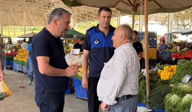 Pursaklar Belediye Başkanından pazar denetimi!